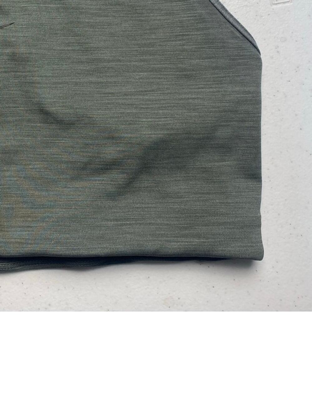 Nike Gray Racerback Dri-Fit Sports Bra Activewear Women's Size X-Large